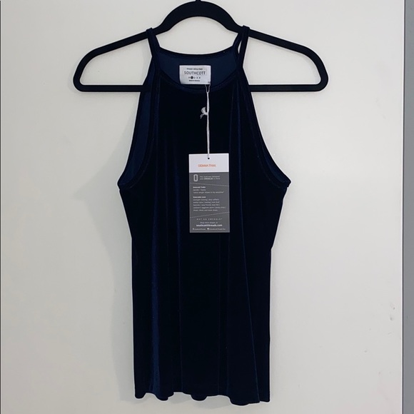 Southcott Gemma tank blue velvet - Picture 1 of 2